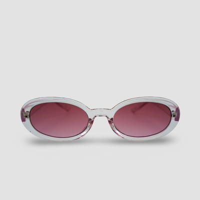 Montuurtjevoorjou - Amber Purple - Zonnebril - Dames Zonnebril - Festival Bril - Transparant