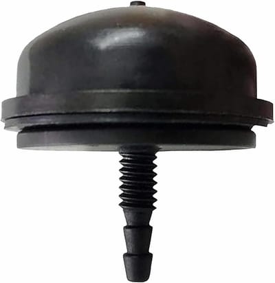 Brandstofpomplamp - Primerlamp carburateur - Motoronderhoud grasmaaier - Brandstofbestendige constructie - 6 x 5 x 5 cm - Zwart