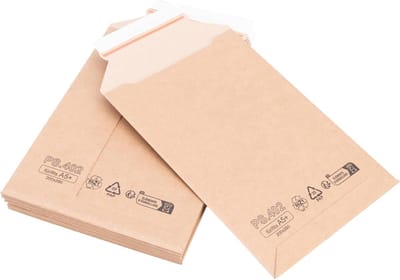 400x Kartonnen Enveloppen A5+ (200x280mm) - Stevige Verzenddozen voor Documenten en Platte Artikelen