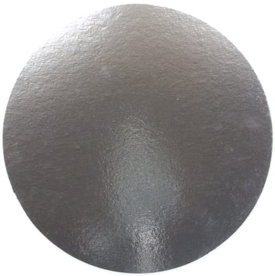 Taartkarton Zilver/Wit Ø28cm 50st.