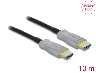 Delock Active Optical Cable HDMI 4K 60 Hz 10 m