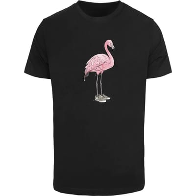 Mister Tee - Fly-Mingo Heren T-shirt - M - Zwart