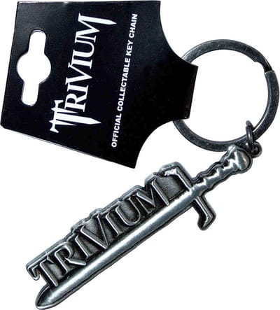 Trivium - Silver Sword Sleutelhanger - Zilverkleurig