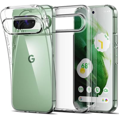 Ultradun Schokbestendig Siliconen Zacht Hoesje Voor Google Pixel 9A 9 Pro XL 8 8A 7 7A 6 6A Pro XL Transparante Achterkant Clear Shell For Google Pixel 9A white