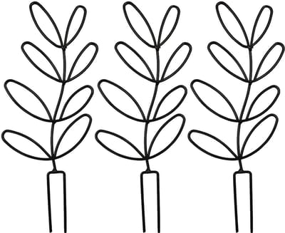 Dailygoods- Rankrooster bladvormig - Plantensteunen voor klimplanten - Plantensteun metaal - Plantensteun kamerplant - Flexibel ontwerp - Hoogwaardige ijzeren materialen