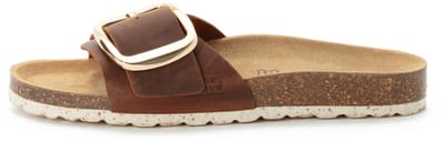 camel active Sandalen met een metalen gesp - Maat womenswear-37 - Bruin