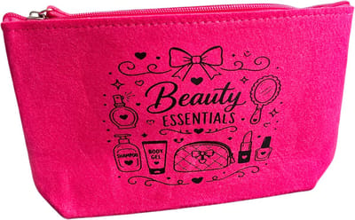 Beauty Essentials Toilettas roze [vakantie] - [reizen met kinderen] - [kindercadeau] - [schoolkamp]