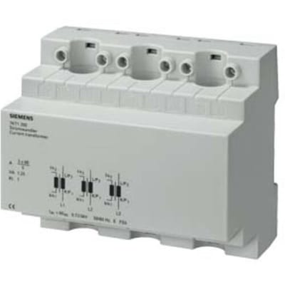 Siemens 7KT1201 7KT1201 Stroomtransformator 3-fasig Primaire stroom 100 A Secundaire stroom 5 A Doorvoer (Ø):13 mm Schroefbevestiging 1 stuk(s)