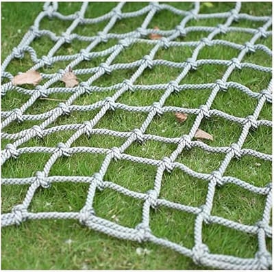 Klimnet Veiligheidstouwladder - Bagagenet Speeltoestel - Buiten Spelen - Handgeweven Knopen - 65 meter - Niet gespecificeerd
