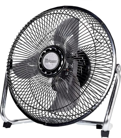 Betaalbare Goederen® Ventilator - 3 standen - Vloerventilator - Tafel Ventilator - Ventilatoren - Aluminium - Airco