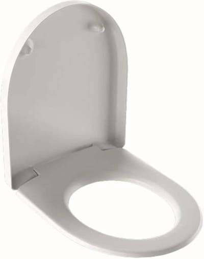 Toiletzitting Deksel - WC Bril - Badkamer Vernieuwen - Bevestiging van bovenaf - 478 x 378 cm - Wit