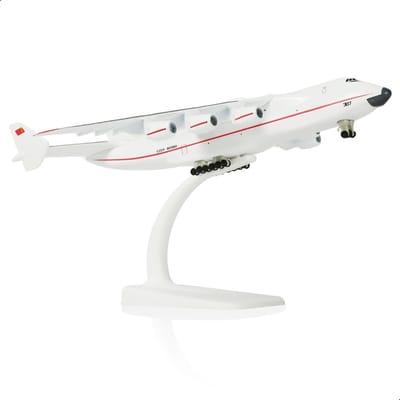 Schaalmodel Vliegtuig 1:400 Metaal AN-225 Vrachtvliegtuig Model met Standaard