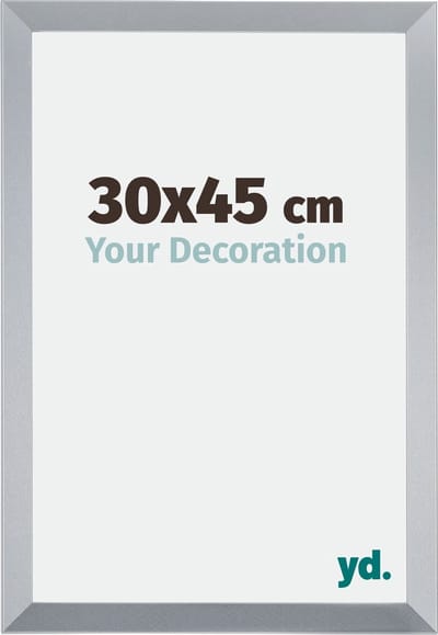 Your Decoration - Fotolijst 30x45 cm - MDF - Zilver Glans - Catania