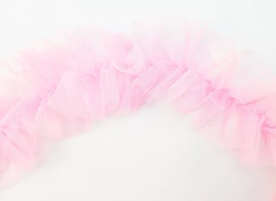 BamBella® Naai band - 90cm - Rushes Roze - kant - Sier afwerk band kleding maken knutselen
