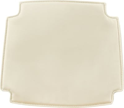 Stoel Kussentje voor Wegner Wishbone stoelen | Off White | PU Leer