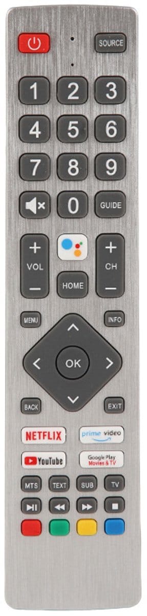 Afstandsbediening Geschikt voor Sharp Aquos TV – 32BI6EA 40BI2EA 40BI5EA 40BL2EA 40BL3EA 40BL4EA 40BL5EA 40BN5EA 40BN6EA 43BI2EA 43BI5EA 43BL2EA 43BL2EA 43BL2EA 43BL3EA 43BL5 EASHWRMC0133