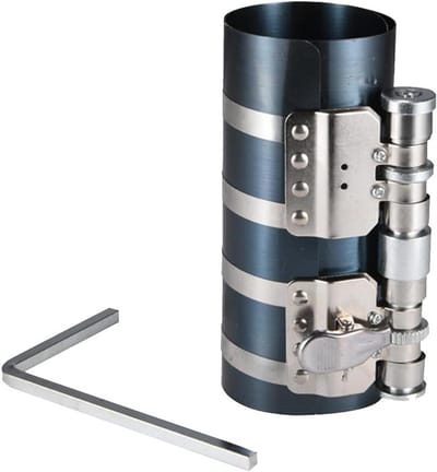 Zuigerring Compressor - Motor Reparatie - Motoronderdelen Monteren - Hoge Mangaanstaal - 53-175 mm - Blauw