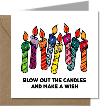 Tallies Cards - Wenskaarten - PopArt - Verjaardagskaarsjes - Set van 4 wenskaarten - Inclusief kraft envelop - 100% Duurzaam
