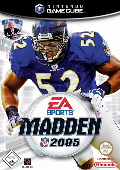 Madden NFL 2005-Duits (GameCube) Gebruikt