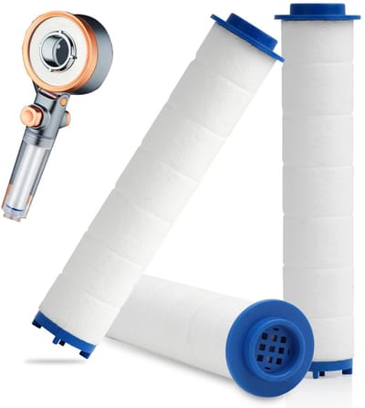Dailygoods - Vervangingsfilter voor Douchekop met 2-in-1 PP Katoenen Technologie