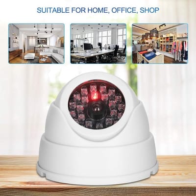 Dailygoody - Beveiliging Bewakingscamera - Draadloze Dome Camera - Realistische simulatie - Indoor Outdoor - Veiligheid voor thuis en kantoor - Ideaa