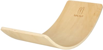 Lulilo Boldo houten balansbord - Evenwicht Balance board - Balansspeelgoed zonder vilt - Voor volwassenen en kinderen
