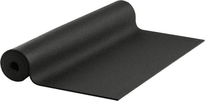 Ecoyogi Yogamat Studio PVC - Ecoyogi – 183 x 61 cm – dikte 4,5 mm – zwart – Ökotex certificaat