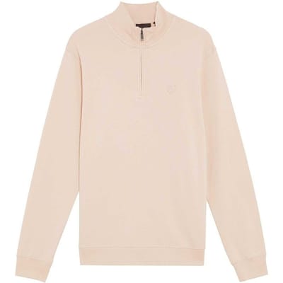 Lyle & Scott Geborduurd Sweatshirt met Geborduurd Logo voor Volwassenen (Roze tint)