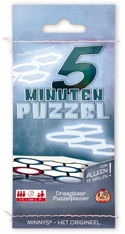 White Goblin Games - Minnys: 5 Minuten Puzzel - familiespel - 1 tot 6 spelers - 5 minuten - Vanaf 8 jaar