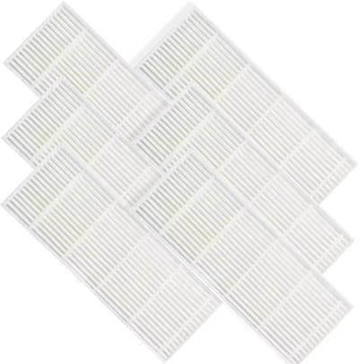 6x Filter geschikt voor Blaupunkt Bluebot XEASY / XPOWER+ Stofzuigers
