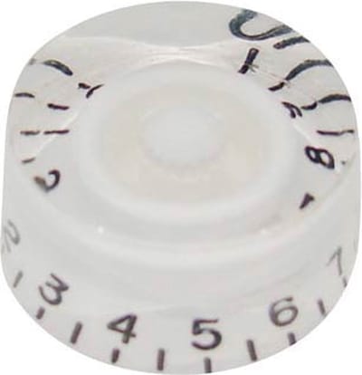 Boston KW-110 Snelheidsknop Transparant Wit