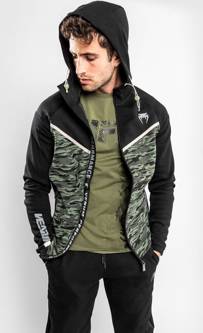 Venum Laser Evo 2.0 Hoodie Kaki Camo - S
