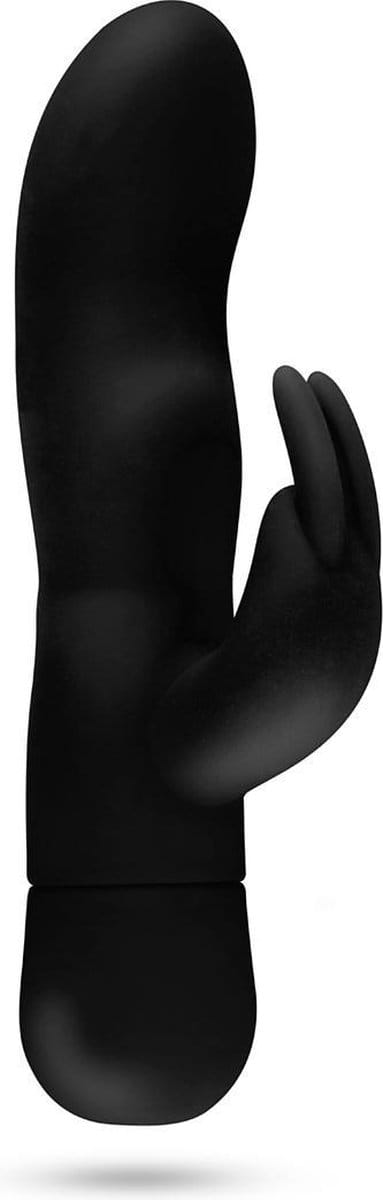 EasyToys - Mad Rabbit Vibrator - Waterproof - Tarzan Vibrator - Vibrators voor Vrouwen - Sex Toys voor Vrouwen - Vibrators - G-Spot Vibrator - Clitoris Stimulator - Zwart