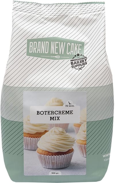BrandNewCake® Botercrème mix 500gr - Bakmix