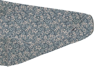 Mies & Co Vintage Flower Waskussenhoes Blue