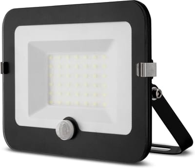 Krachtige Led Buitenlamp met Bewegingsmelder | IP44 Waterdicht | 30W Daglicht