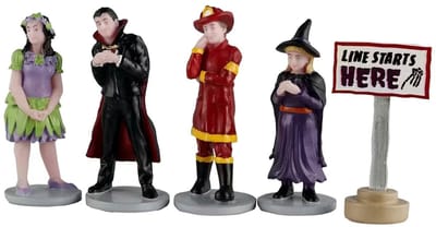 Spooky Town - Line Starts Here - Set van 5
