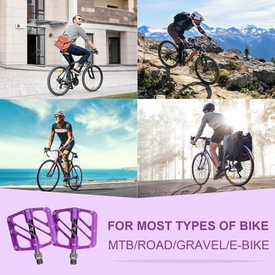 Mountainbike Pedalen – Duurzame Nylon Fiets Pedalen (9/16 inch) voor MTB, BMX en Racefiets