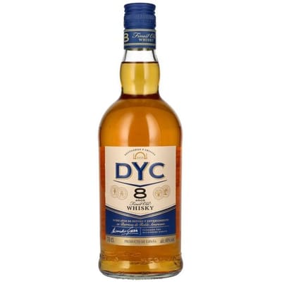 DYC Destilerias y Crianza 8 Años Finest Old Whisky 40% Vol. 0,7l