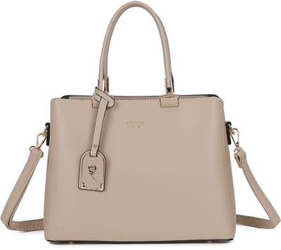 Gallantry Sophia - Dames Tas - Schoudertas - Handtas - Shopper - Tote Bag - Werktas - Schooltas - Taupe