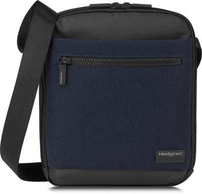 Hedgren INC Verticale Crossbody 10 inch met RFID-bescherming – Waterafstotend – Elegant Blue