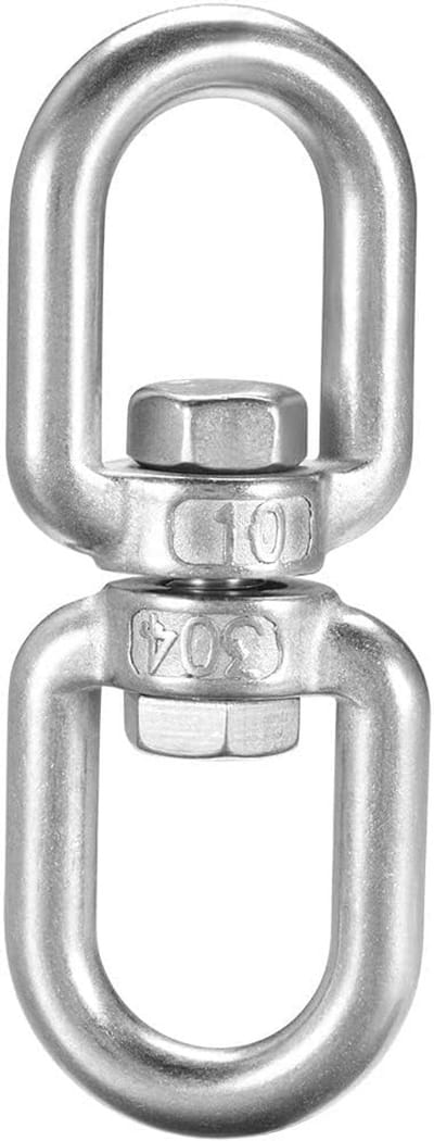 Draaibare Hangstoelhaak M10 - 360 Graden RVS Zwenkhaak - 500 KG Draagvermogen
