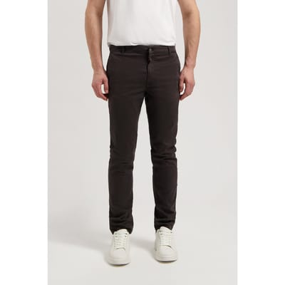 Mud Jeans Scott Mid Tapered Charcoal Größe: W28L32 | Chinos Outlet | Herren | Schwarz