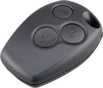 TLVX Sterke Autosleutel Behuizing Geschikt voor Renault Clio 3 / Modus / Kangoo / Twingo / Traffic / Master / Vivaro / Sleutelbaard NE73, VAC102, HU136 / Ter vervanging van Originele Sleutel behuizing / afstandsbediening Auto / 3 knops / 3 knoppen