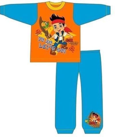 Jake de Piraat Pyjama - Maat 86/92 - Jake en de Nooitgedachtland Piraten - Katoen