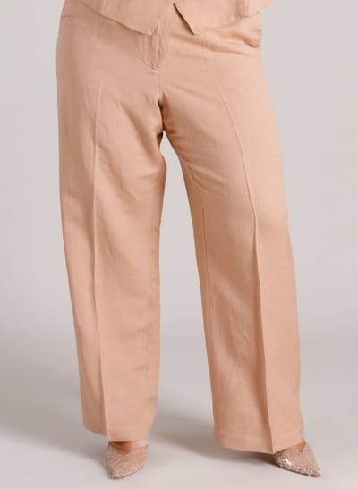 YEST CURVE Hedwig Essential Bottoms - Baked Clay - maat W0(46) / L30