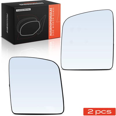 Frankberg 2x Buitenspiegelglas Voor Links Rechts voor FORD