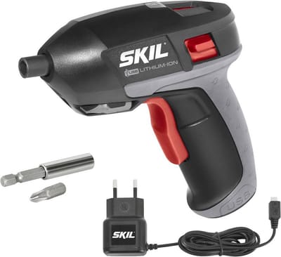 SKIL Accu Schroefmachine 4V - Accu Schroevendraaier - Micro USB oplader - Inclusief Koffer & 35 Schroefbits - Skil 2636 AD