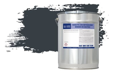 Wixx PU 250 Betonverf Buiten en Binnen - 5L - RAL 7016 | Antracietgrijs