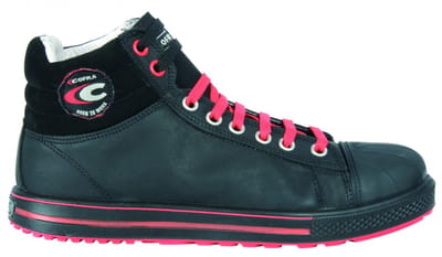 Cofra Hoge Veiligheidsschoen Steal S3 - Zwart/Rood - 39